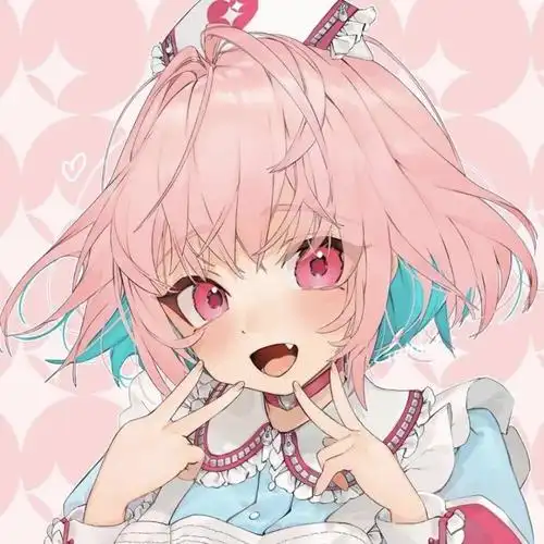 可爱动漫少女动漫女头粉发动漫女头二次元粉发头像粉毛动漫女生头像