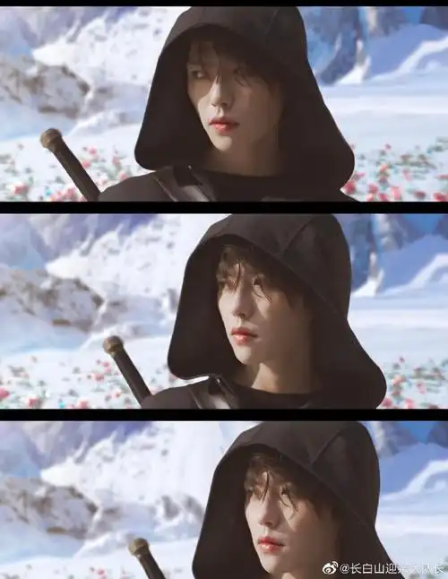 沙海雪山回眸绝了,一眼万年#肖宇梁沙海张.