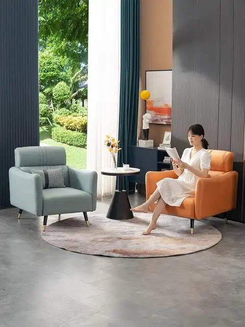 沙发北欧单人轻奢简约懒人人小户型客厅卧室懒人沙发