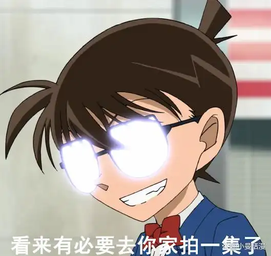 对于一些老柯南粉丝来说,随随便便有个几十张名柯表情图都是很正常的