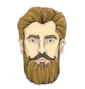 卡通人物矢量插图.白色背景上的隔离图像哈迪斯古希腊的死冥界神.