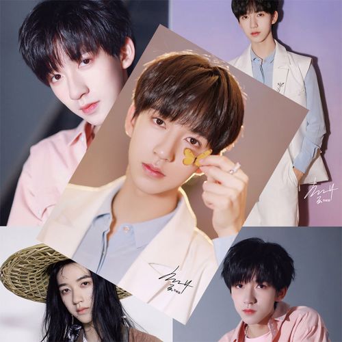 贺峻霖海报全新tnt时代少年团单人周边亲笔签名宿舍墙贴卧室壁纸