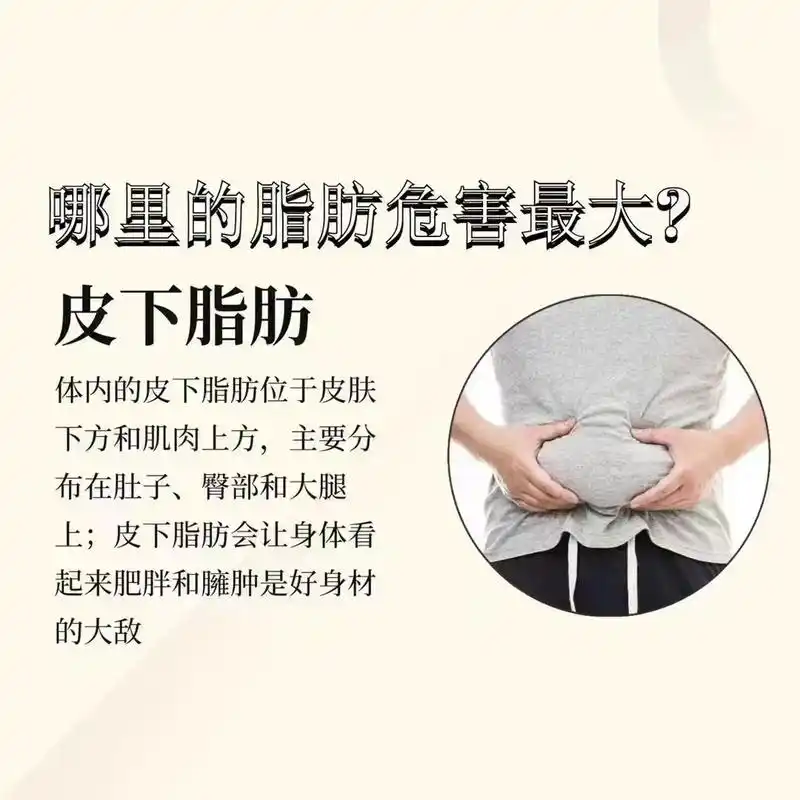 体内的皮下脂肪位于皮肤 哪里的脂肪危害最大? 是心肌梗死,脑 - 抖音