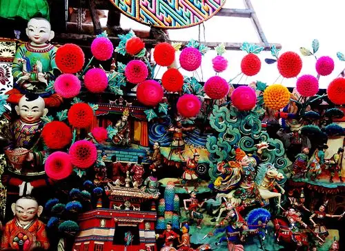 塔尔寺的酥油花