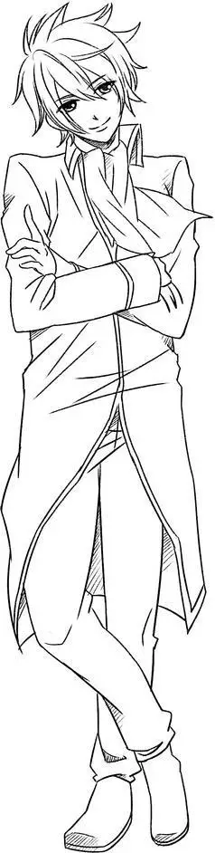 简笔画 手绘 线稿 512700 竖版 竖屏傲气的t2套血骑士漫画周边电玩