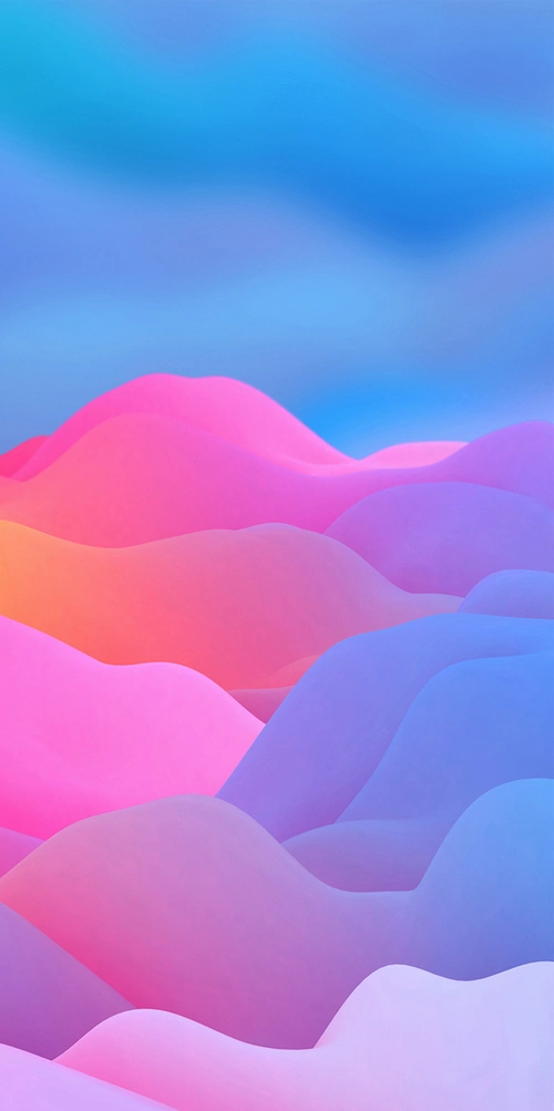 蓝紫色渐变流体抽象图案背景