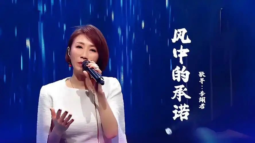 《风中的承诺》 歌手 李翊君 华语乐坛经典歌曲 伤感情歌女歌手