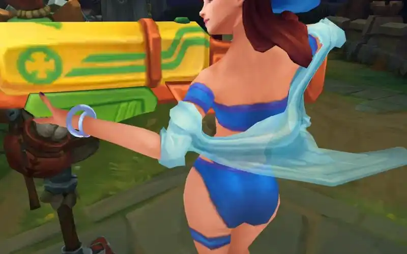 泳池派对凯特琳全套泳装3d鉴赏