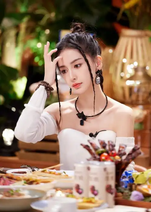 angelababy心动的信号剧照##angelababy编发刘海造型