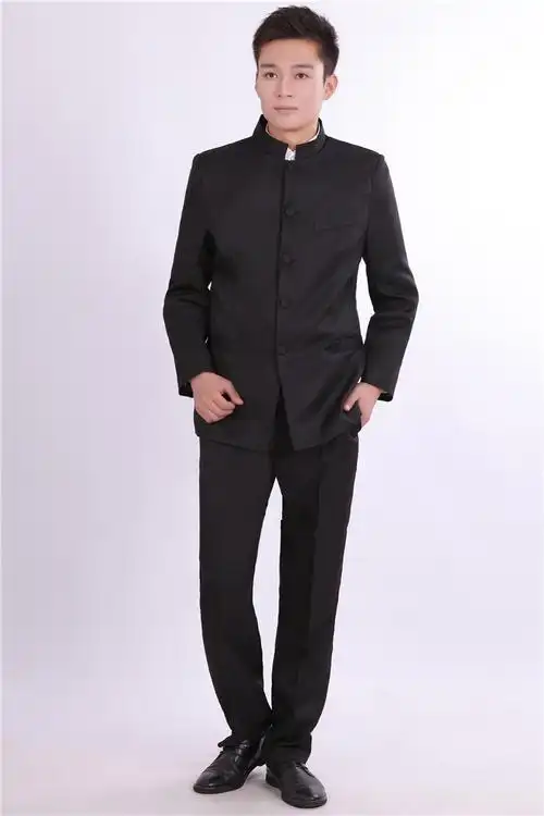 五四青年装民国风学生装男中山装 毕业季班校服合唱主持人演出服
