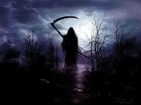 求几张扛镰刀的死神的照片,谢谢_百度知道