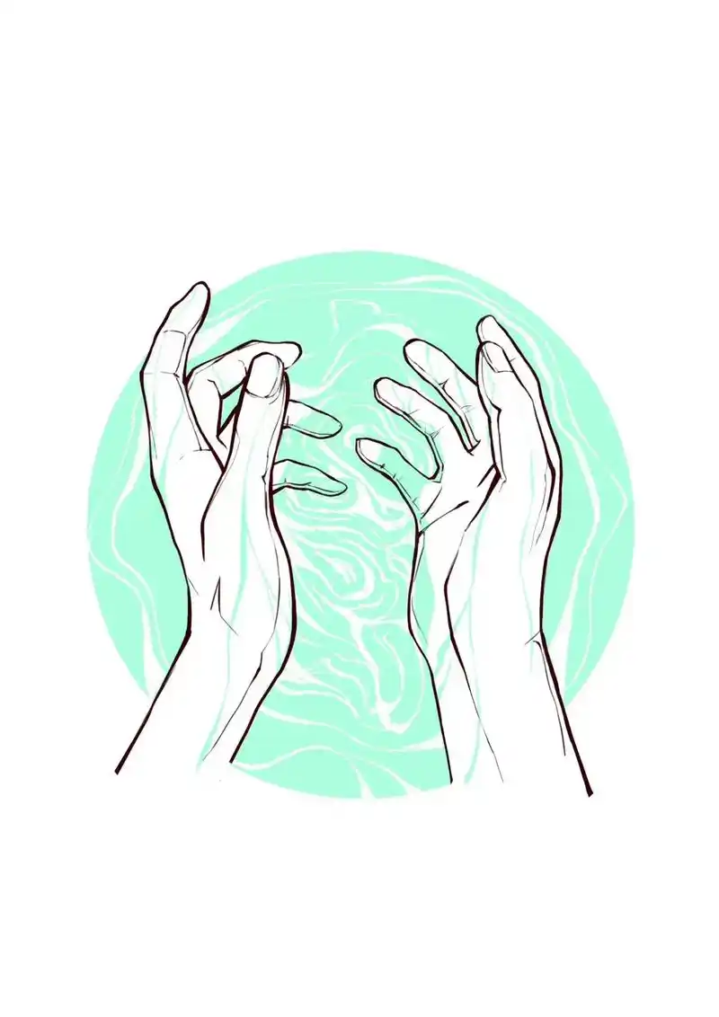 绘画 #艺术 #手控 #手绘 #创意  用纸和笔去玩水吧 - 抖音