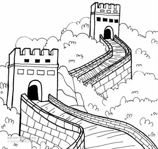 长城简笔画(长城简笔画 一等奖)_值得一看_老猫资源网-老猫娱乐网,专