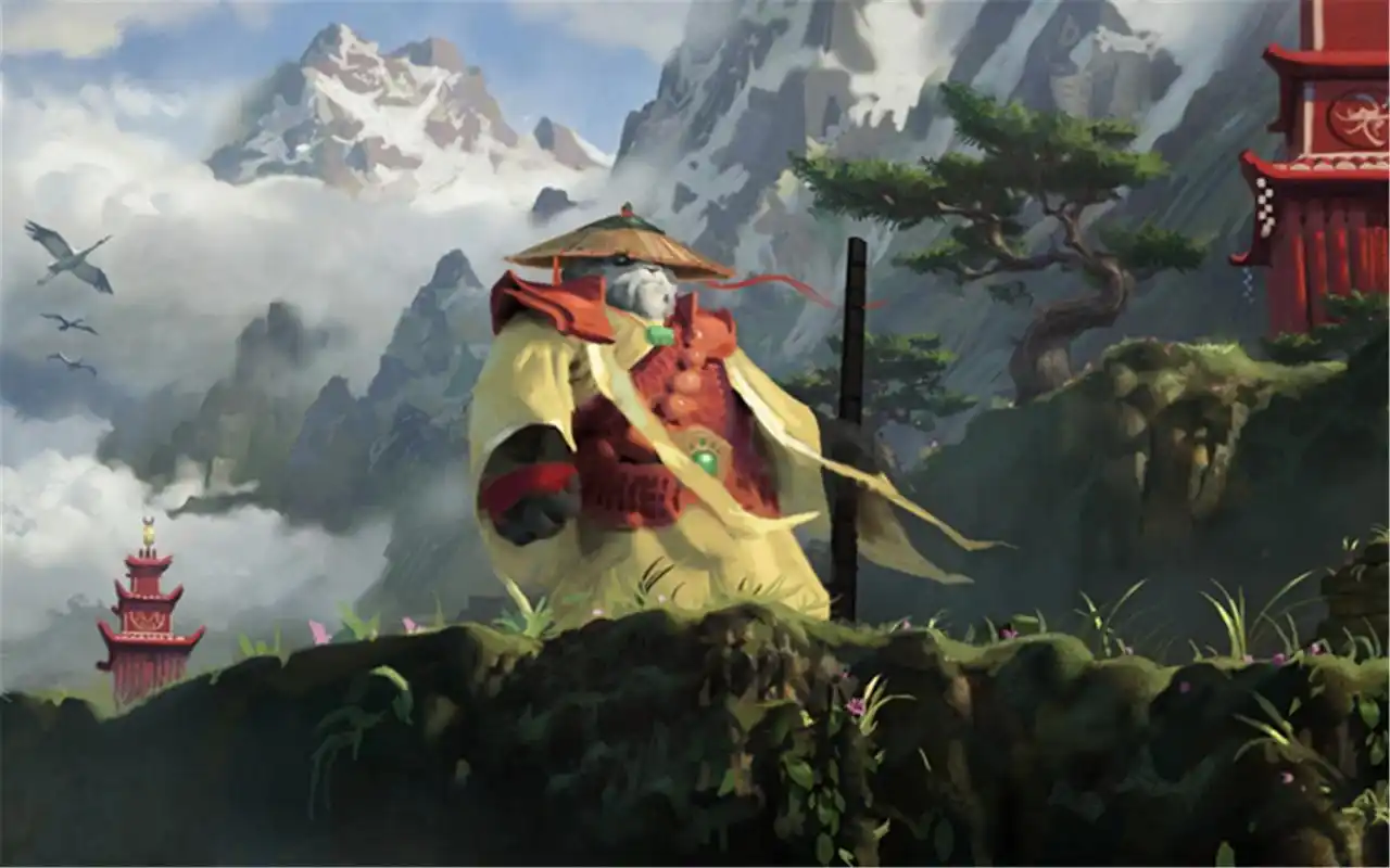 冒险网游魔兽世界熊猫人之谜高清唯美桌面壁纸(二)