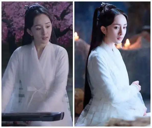 三生三世十里桃花中白浅原来穿过8款白衣裳,最唯美的就是产后服