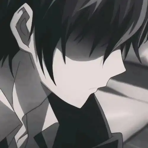 分手头像男生伤感动漫心碎