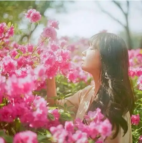 qq头像女生侧面带花 女生头像图片大全 -【爱个性】