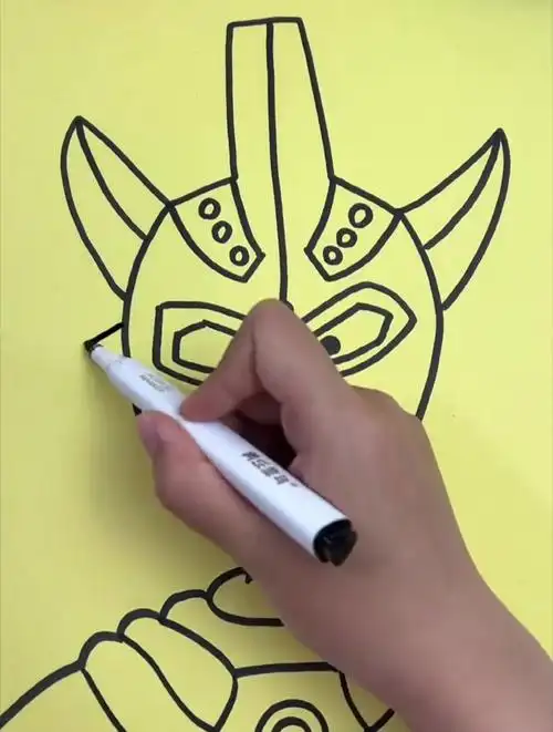 画奥特曼的教程来了