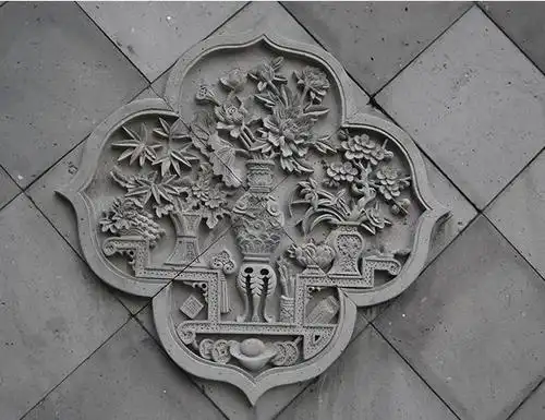 砖雕浮雕—保定徽园