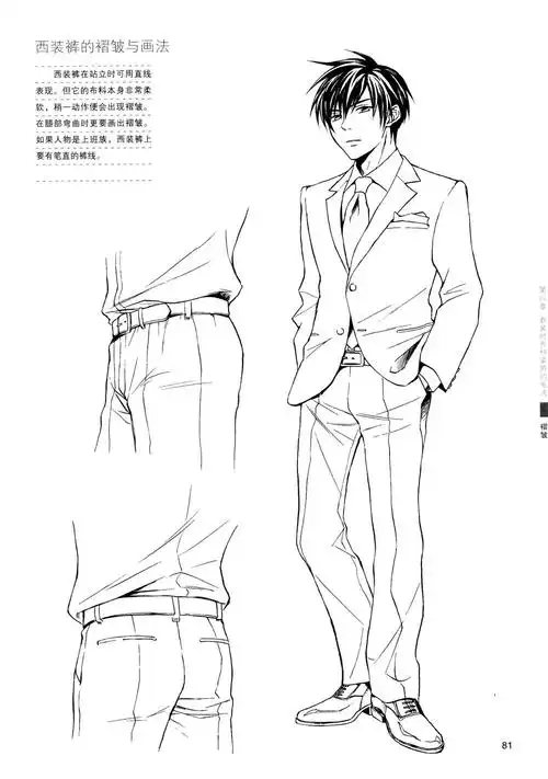 漫画教程漫画高手速成系列激漫第3部男性人物的绘画技巧与造型115p