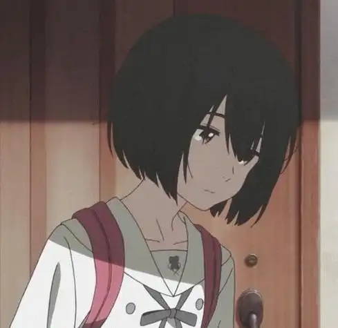 二次元头像侧脸女生图片可爱 头像女生动漫侧脸(2)