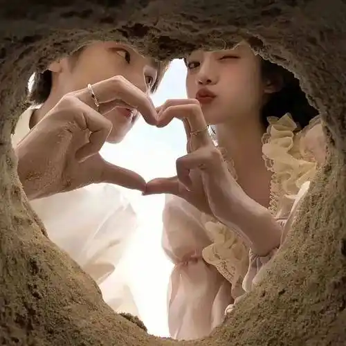 甜蜜恩爱情侣头像