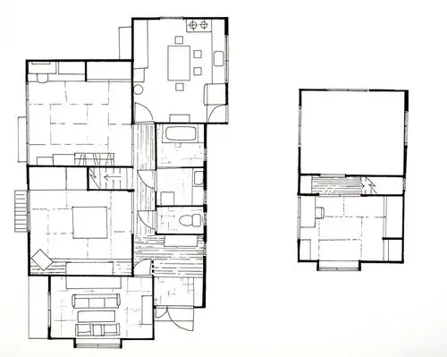 水田版的房屋平面图