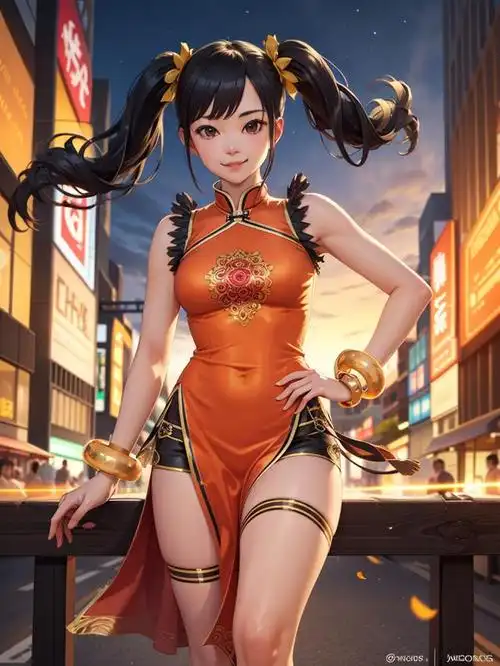 铁拳各种画风的凌晓雨头像壁纸