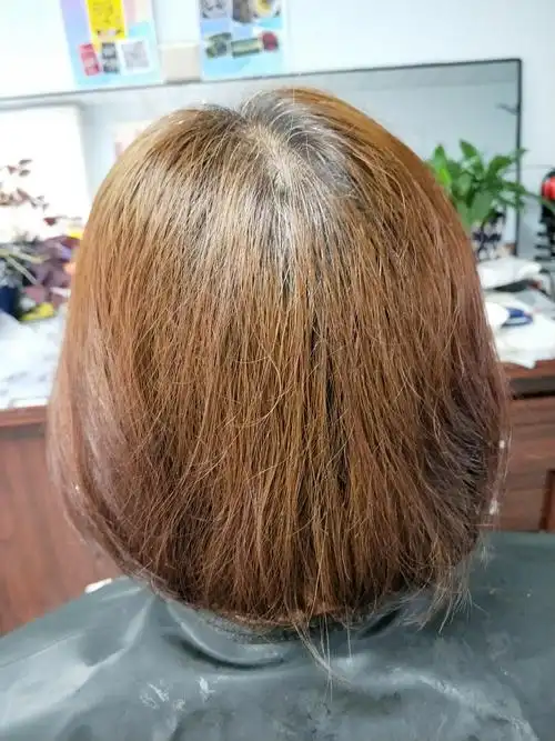 南烛叶咖啡色十栗棕色前后图