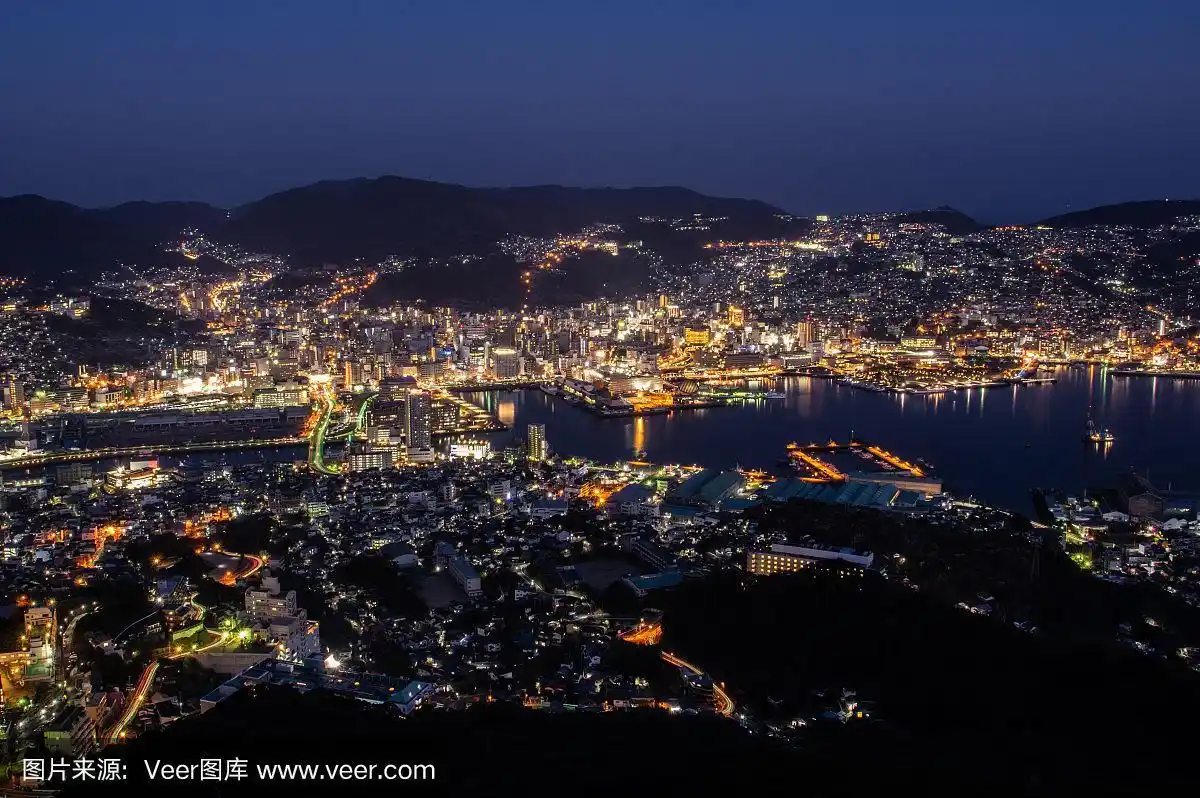 日本长崎夜景