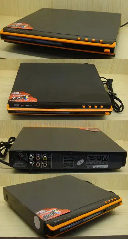 nontaus/金正 x81 dvd播放机 黑色家用台式evd