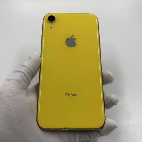 苹果【iphone xr】4g全网通 黄色 128g 国行 95新 真机实拍