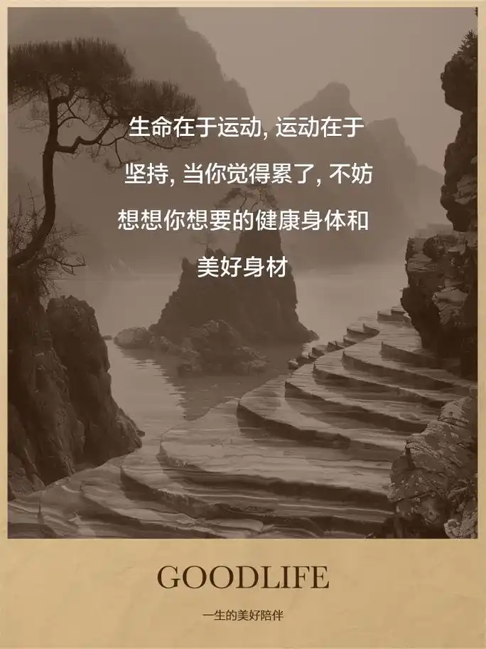 健身文案|热爱运动的励志短句 生命在于运动,运动在于坚持,当你觉得累