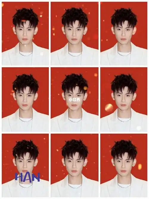 小鬼王琳凯红底证件照直接做结婚证吧