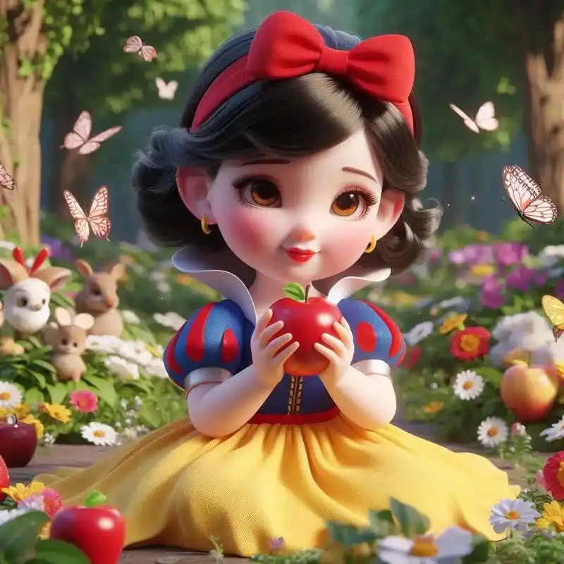 希望你被这个世界永远爱着.#白雪公主 #迪士尼公主 #迪士尼 - 抖音