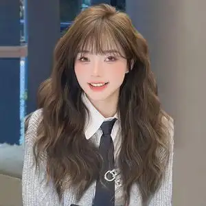 复古风民国宫廷公主卷汉洋折中假发旗袍女童罗马卷发造型萌圈假发