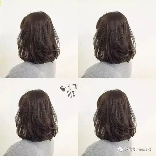 齐肩发这样烫,年轻又好看