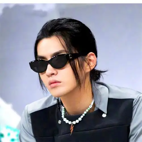 吴亦凡同款太阳镜潮男猫眼超酷墨镜嘻哈蹦迪女网红街拍度假眼镜酷