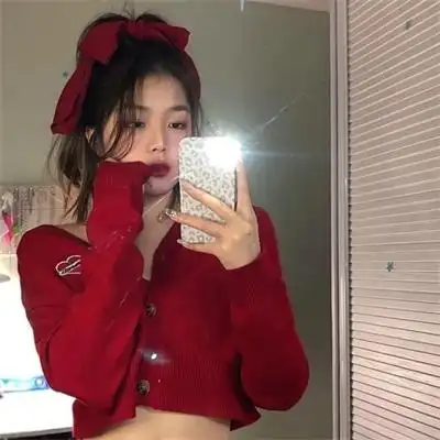 红色系头像女霸气高冷红色系女生头像冷艳霸气