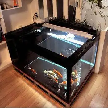 锦鲤地缸 锦鲤鱼缸 鱼缸定做 鱼缸厂家