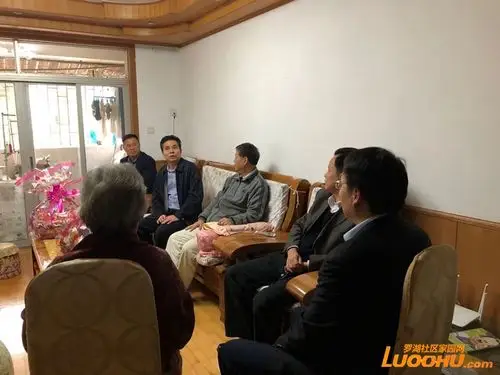 2019年1月18日下午,罗湖区纪委书记周益川在莲塘街道党工委副书记