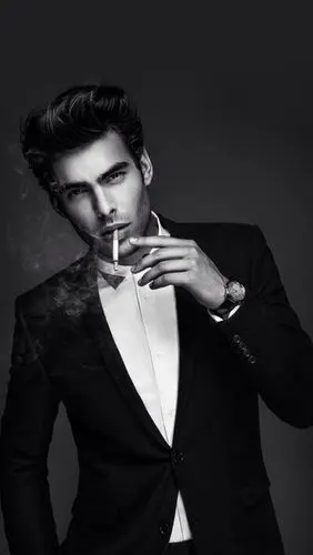 欧美黑白男生壁纸