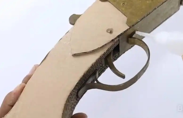 魔方搭建faker画像不算什么这个大神diy了一把霰弹枪