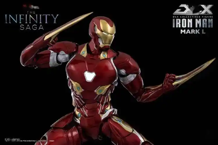 threezerodlx钢铁侠mk50经典纳米战甲出场