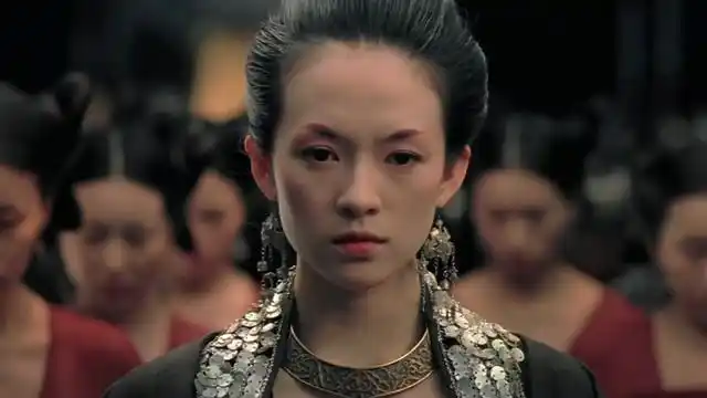 《夜宴》婉后,章子怡绝美艳后直戳人心