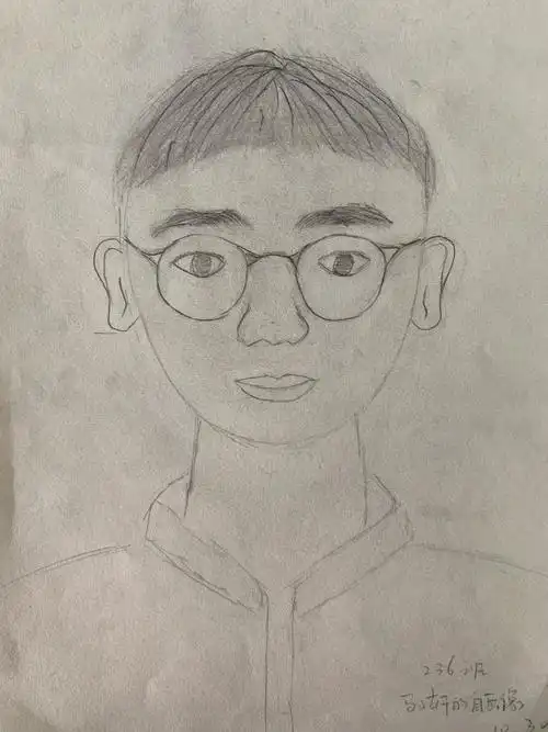 英杰中学2019届初一年级学生自画像