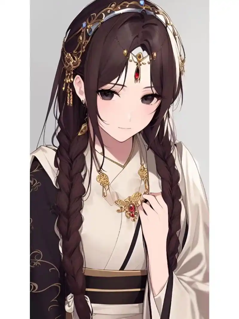 动漫二次元古风汉服人物绘画