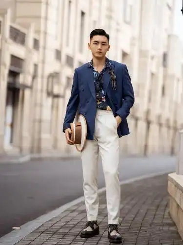 休闲西装搭配男装,简约大方的穿搭示范,更加帅气有型_男士