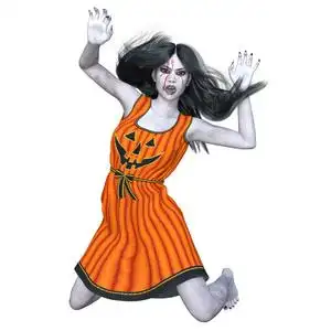 打灯笼的女僵尸图片-打灯笼的女僵尸素材-打灯笼的女僵尸插画-摄图新