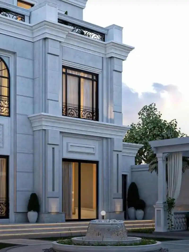 欧式别墅实景图分享.